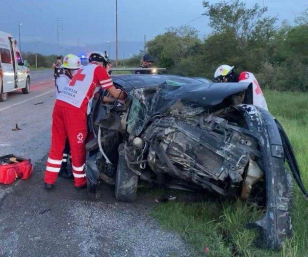 Muere joven en choque Muere joven en choque