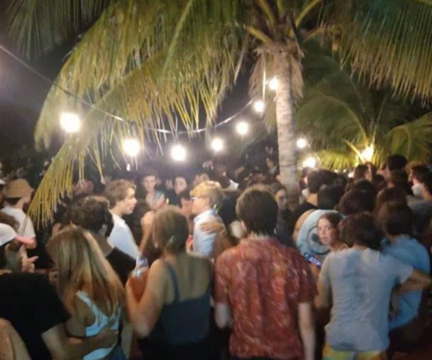 Clausuran fiesta con más de 300 personas en Chicxulub Puerto, Yucatán Clausuran fiesta con más de 300 personas en Chicxulub Puerto, Yucatán
