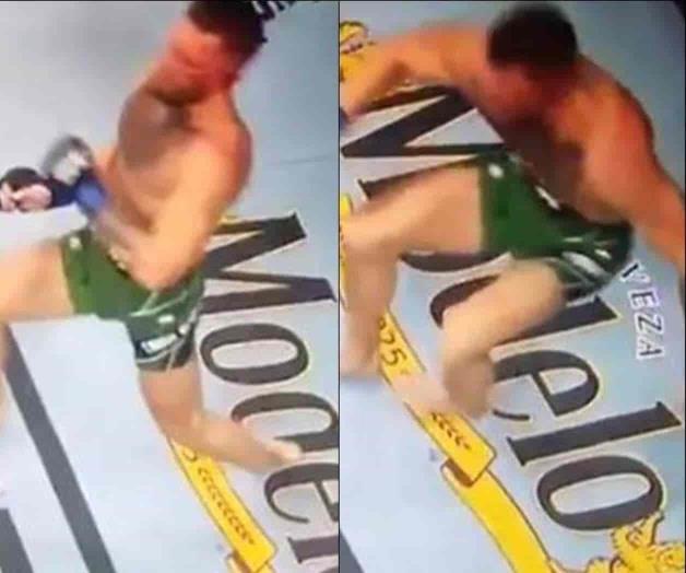 La fractura de Conor McGregor en UFC 264