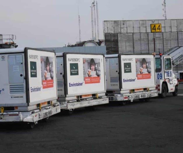 Llega carga con un millón de Sinovac Llega carga con un millón de Sinovac