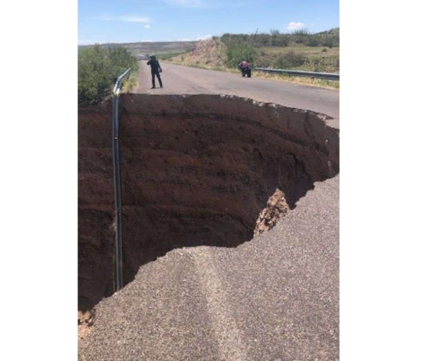 El socavón más grande del estado El socavón más grande del estado