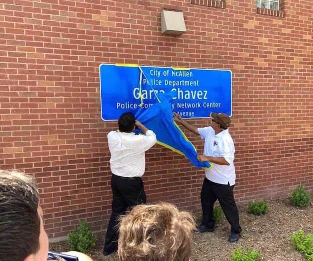 Honran sacrificio de policías Honran sacrificio de policías