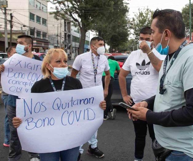 Exigen pago de bono en hospital del Seguro Exigen pago de bono en hospital del Seguro