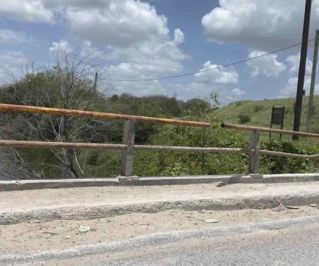 Choques dañan puente Anzaldúas