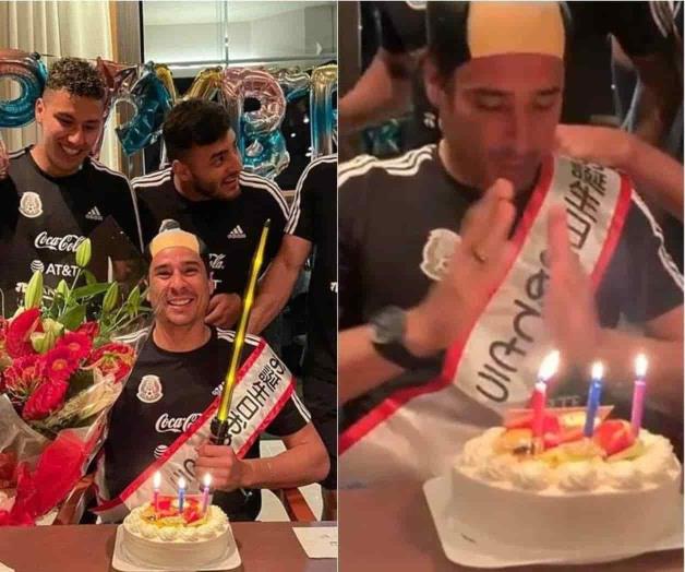 Ochoa y su divertido festejo de cumpleaños en Japón Ochoa y su divertido festejo de cumpleaños en Japón