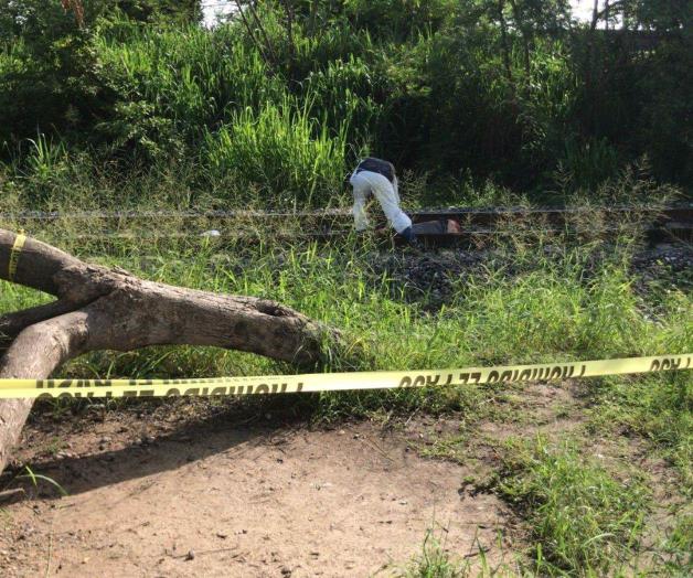 Tren arrolla a sujeto y lo deja muerto Tren arrolla a sujeto y lo deja muerto