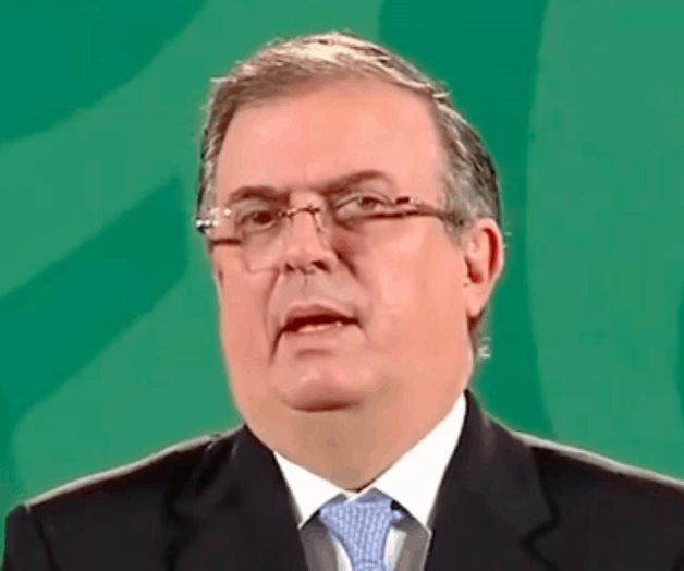 Se destapa Ebrard en la mañanera de AMLO Se destapa Ebrard en la mañanera de AMLO