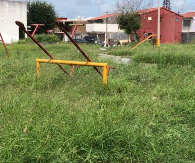 Demandan sanear espacios públicos Demandan sanear espacios públicos