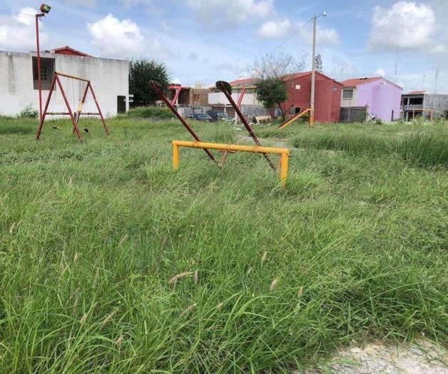 Solicitan sanear espacios públicos Solicitan sanear espacios públicos