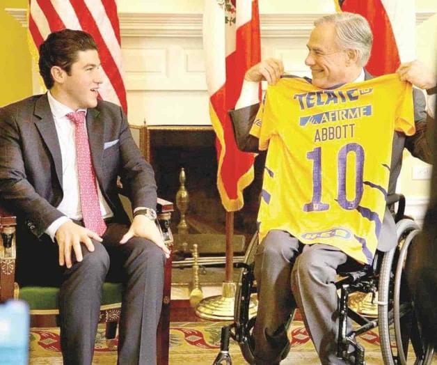 Pacta el gobernador de Texas visitar Nuevo León Pacta el gobernador de Texas visitar Nuevo León