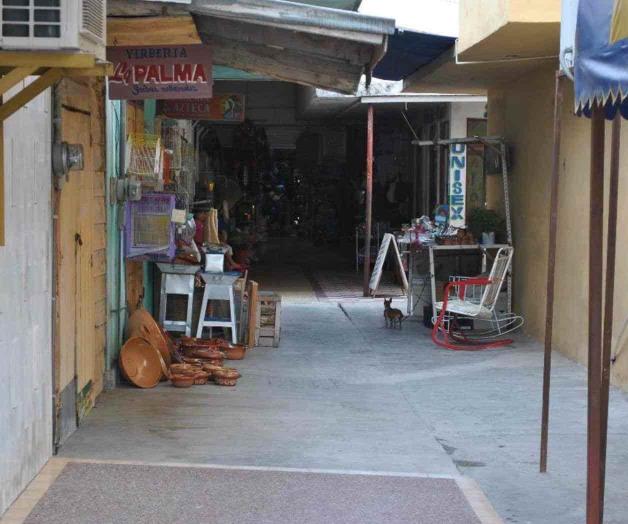 Ventas están detenidas en el mercadito Ventas están detenidas en el mercadito