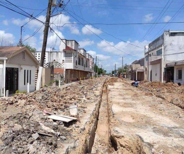 Trabajan en calles sin señalización Trabajan en calles sin señalización