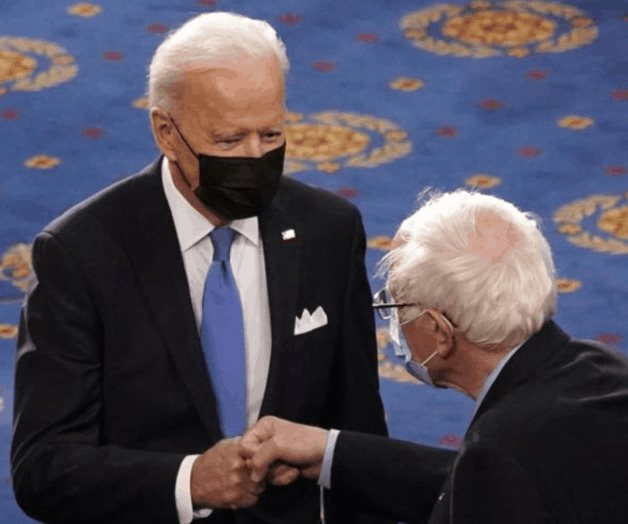 Biden y Sanders, dos viejos rivales que unen fuerzas Biden y Sanders, dos viejos rivales que unen fuerzas