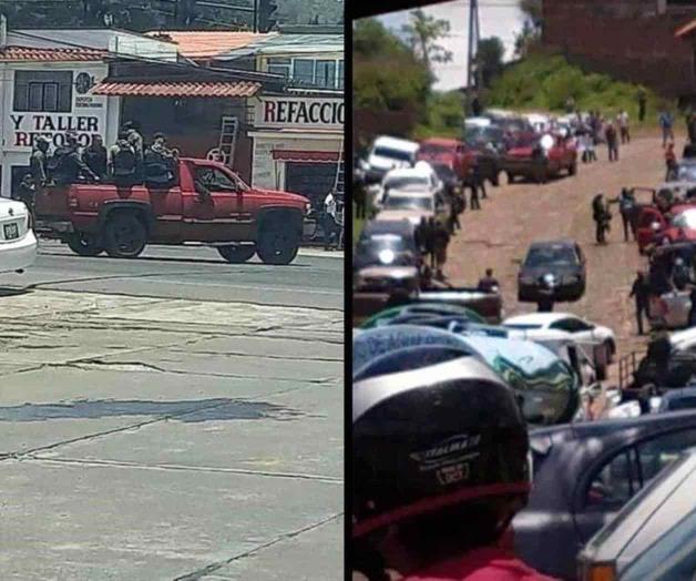 Incursiona grupo armado en Pátzcuaro, Michoacán Incursiona grupo armado en Pátzcuaro, Michoacán