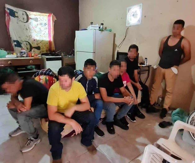 Aseguran a 7 migrantes centroamericanos en vivienda de Díaz Ordaz Aseguran a 7 migrantes centroamericanos en vivienda de Díaz Ordaz