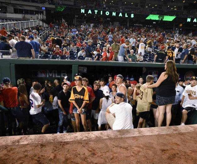 Se suspende Padres-Nacionales, por tiros afuera de parque