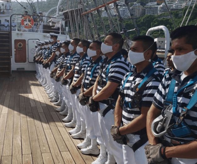 Buque escuela de la Marina inicia travesía