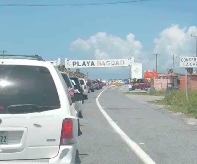 Saturan playa por ola de calor