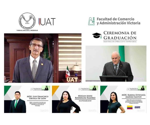 Egresan de Maestría en Dirección Empresarial Egresan de Maestría en Dirección Empresarial