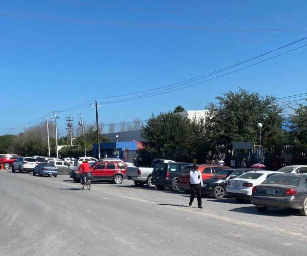 Largas filas en la segunda dosis anti-Covid en R.B.