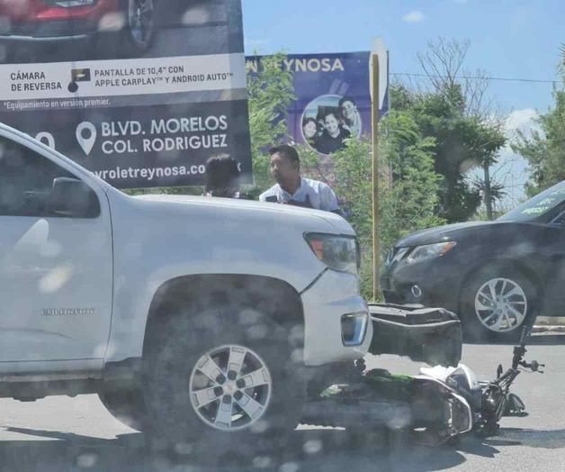 Libra golpe motociclista Libra golpe motociclista