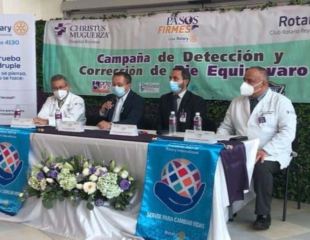 Inician campaña de detección de pie equinovaro Inician campaña de detección de pie equinovaro