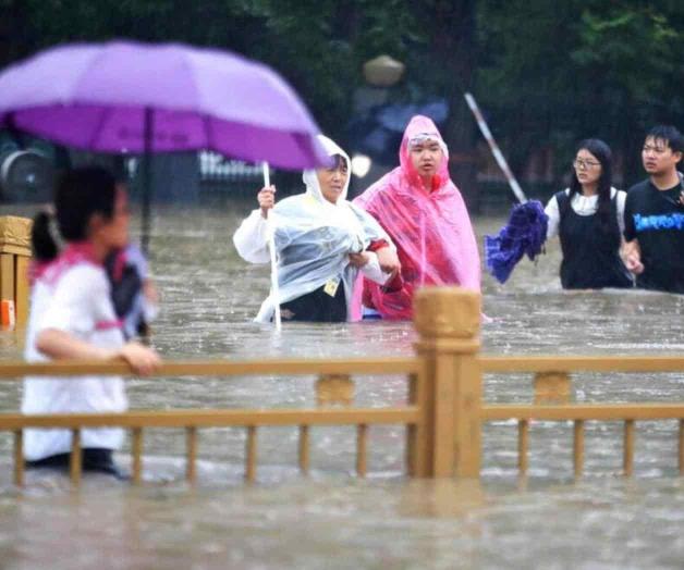 Derriba China represa para liberar las crecidas Derriba China represa para liberar las crecidas
