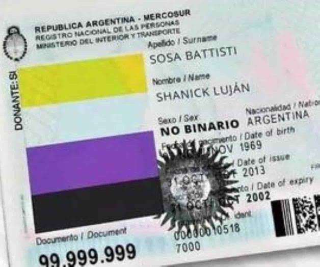 Reconoce Argentina, a personas no binarias