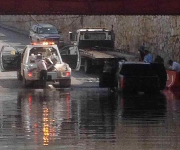 Aparece unidad tras el aguacero Aparece unidad tras el aguacero