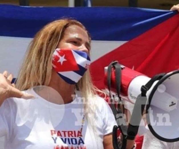 La cubana Niurka se suma a protestas y arremete contra Miguel Díaz-Canel