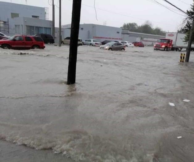 Registra Río Bravo 5 pulgadas de lluvia en 2 horas Registra Río Bravo 5 pulgadas de lluvia en 2 horas