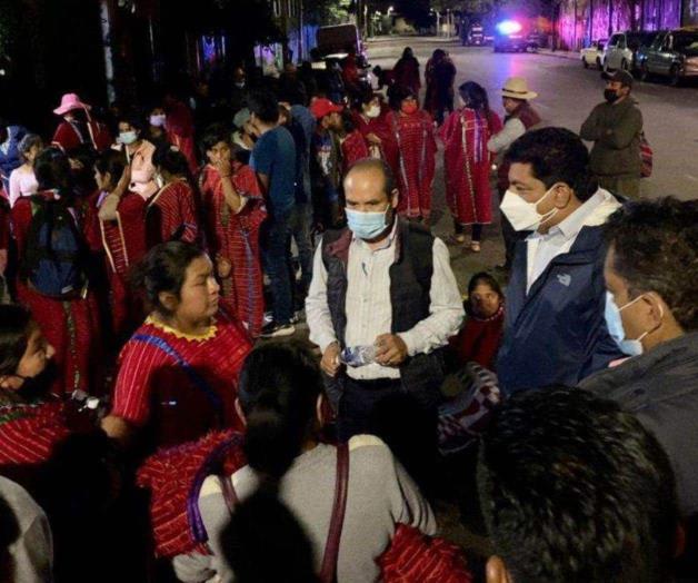 Tras 72 horas, gobierno de Oaxaca retira bloqueo de triquis Tras 72 horas, gobierno de Oaxaca retira bloqueo de triquis