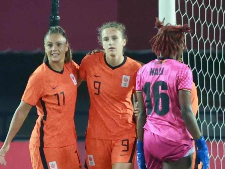Una goleada olímpica; le mete Holanda 10 a Zambia Una goleada olímpica; le mete Holanda 10 a Zambia