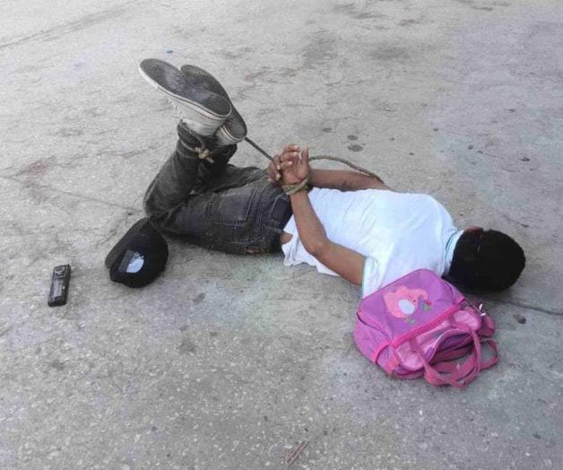 Amarran a ladrón Amarran a ladrón