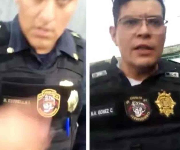 Joven reclama a policías por tirar basura, y lo envían al Reclusorio Norte