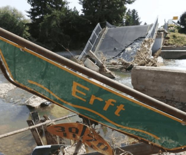 Crecidas dejan daños millonarios en red ferroviaria alemana Crecidas dejan daños millonarios en red ferroviaria alemana