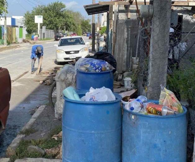 Falla el servicio de recolección de basura