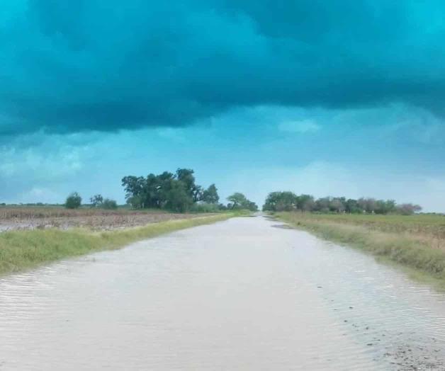 Anegados accesos a zonas ejidales