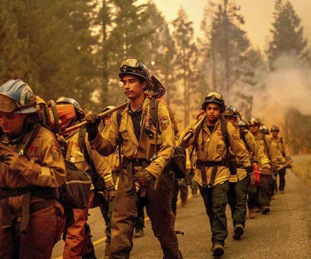 Bomberos de otros estados van a Montana para combatir fuego Bomberos de otros estados van a Montana para combatir fuego