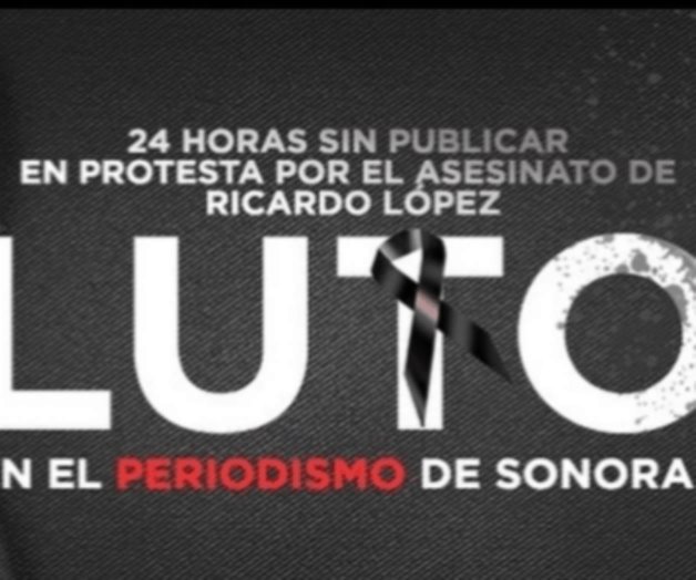 Periodistas se manifiestan por asesinato de Ricardo López