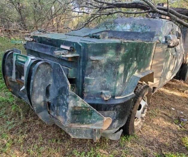 Aseguran dos ‘monstruos’ a delincuencia organizada