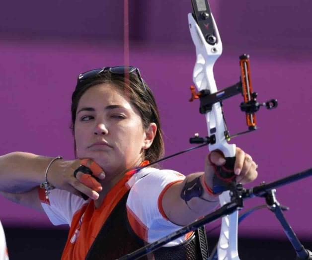 Mexicana Bayardo también subió al podio del tiro con arco
