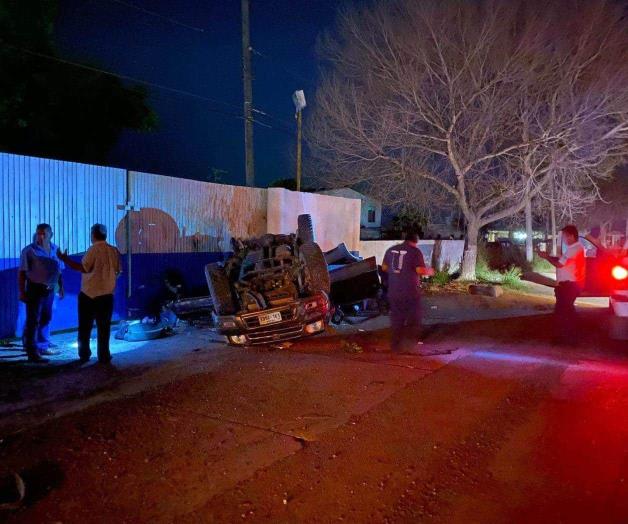 Vuelca pareja Vuelca pareja