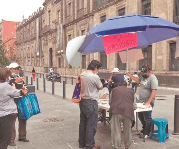 Piden información personal promotores de consulta popular