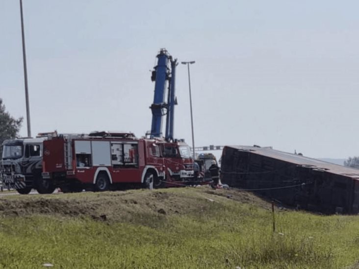 Croacia: 10 muertos, 45 heridos en accidente de autobús Croacia: 10 muertos, 45 heridos en accidente de autobús