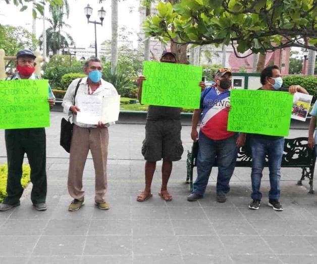 Protestan pescadores por la falta de apoyo