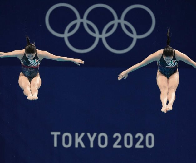 Dupla mexicana acaricia el podio en trampolín 3m
