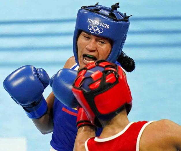 Colombiana Arias espera dar más, tras avanzar en boxeo Colombiana Arias espera dar más, tras avanzar en boxeo