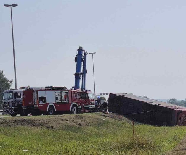 Croacia: 10 muertos en accidente de bus
