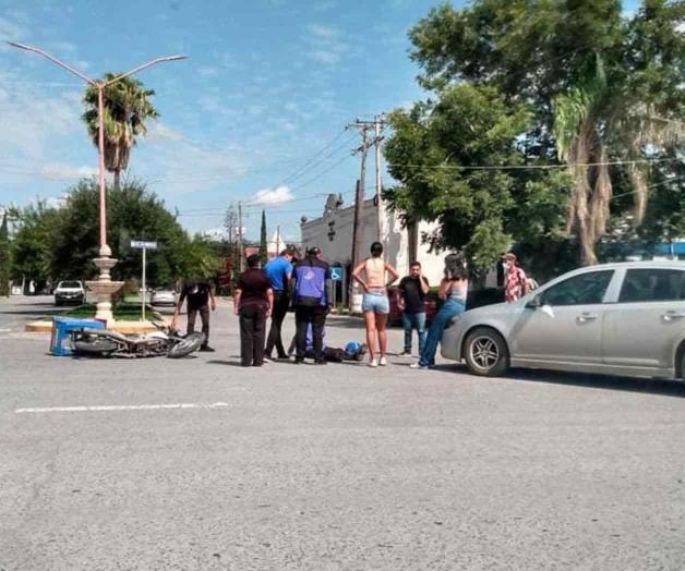 Embiste a repartidor de pizza en la rotonda Miguel Hidalgo Embiste a repartidor de pizza en la rotonda Miguel Hidalgo